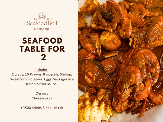 Seafood Table for 2